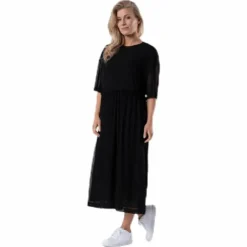 Mesh Dress Black