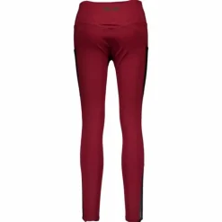 Mesh Pocket Leggings Dark Burgundy