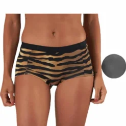Mia Tiger Minishorts 2-Pack Black