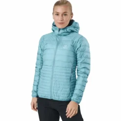 Micro Nordic Down Hood Frost Blue
