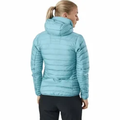 Micro Nordic Down Hood Frost Blue