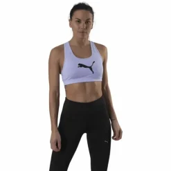 Mid Impact 4Keeps Bra Purple