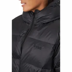 Mid Length Beltet Coat Black