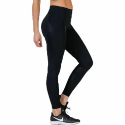 Mid-Rise Compression Tights Black