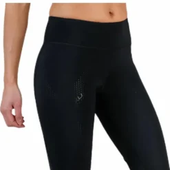 Mid-Rise Compression Tights Black