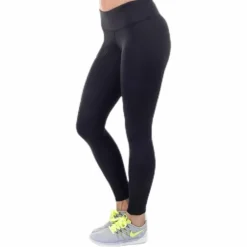 Mid-Rise Compression Tights Black