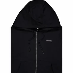 Mini Stud Lg F/zip H Black