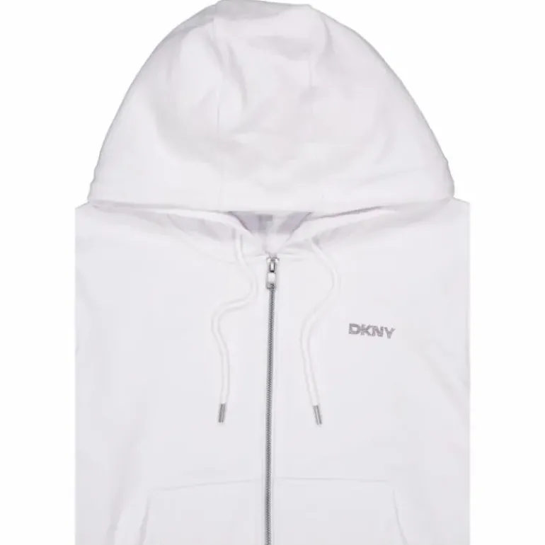 Mini Stud Lg F/zip H White