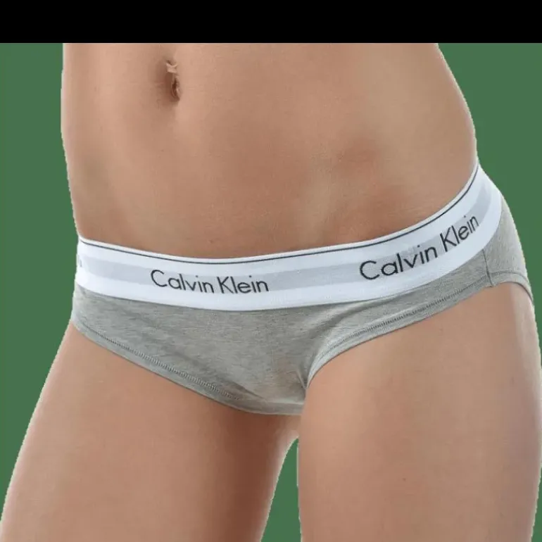 Modern Cotton Bikini Grey