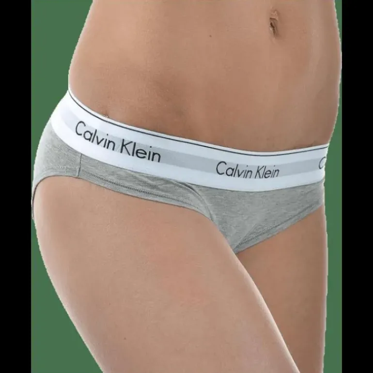 Modern Cotton Bikini Grey