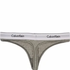 Modern Cotton Thong Grey