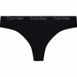 Modern Seamless Thong Black