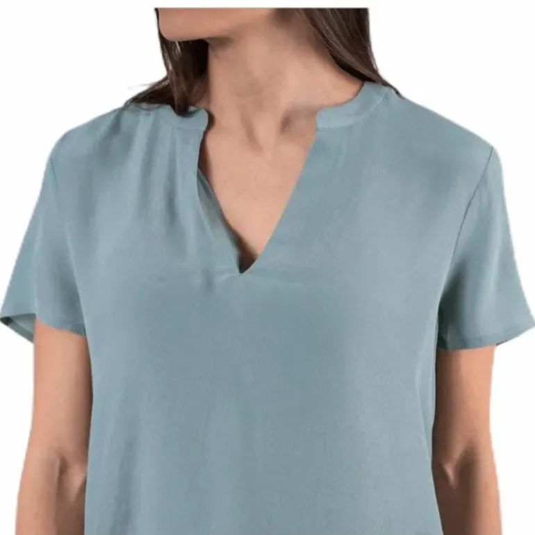 Molly Ss V-Neck Green