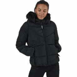 Monica Short Puffer Jacket Cc Otw Black