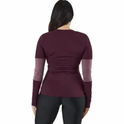 Mons Royale Cornice Long Sleev Wine Red