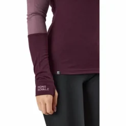 Mons Royale Cornice Long Sleev Wine Red