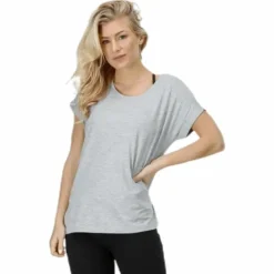 Moster S/S O-Neck Top Jrs Grey