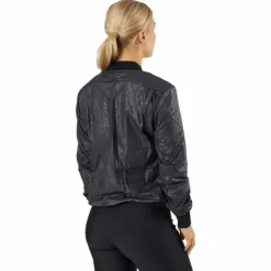 Motion Bomber Jacket Embossed Monogram/white