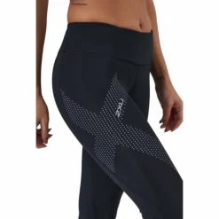 Motion Mid-rise Compression T Black/lavendust