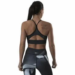 Myt Aop Tri-Back Bra Black