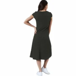 Nella S/S Dress Jrs Green