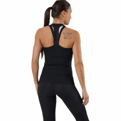 Night Rib Tank Black