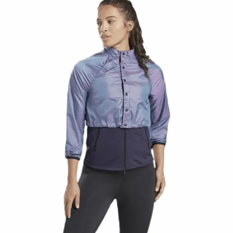Night Runner Convert Jacket Purple