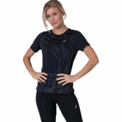 Night Track SS Top Black