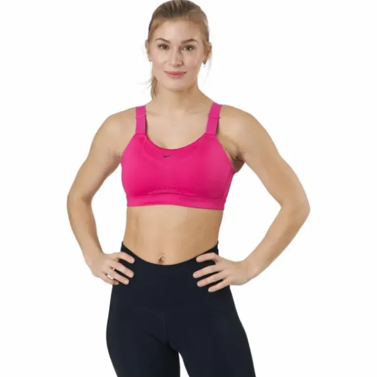 Nike Alpha Dri-fit Women's Hig Active Pink/active Pink/black