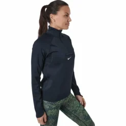 Nike Dri-fit Element Women's T Black/dk Smoke Grey/white