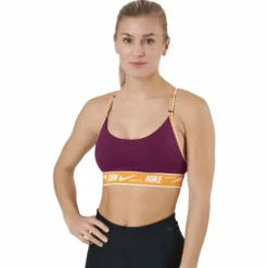 Nike Dri-fit Indy Women's Ligh Sangria/light Curry/white
