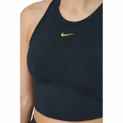 Nike Dri-fit One Luxe Women's Black/metallic Gold
