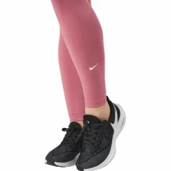 Nike Dri-fit One Women's Mid-r Desert Berry/white