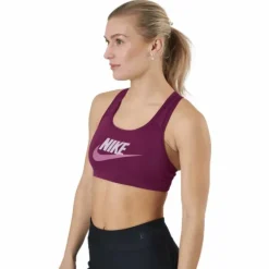 Nike Dri-fit Swoosh Women's Me Sangria/plum Fog/light Bordeau