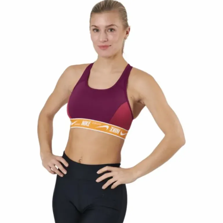 Nike Dri-fit Swoosh Women's Me Sangria/light Curry/white