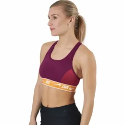 Nike Dri-fit Swoosh Women's Me Sangria/light Curry/white