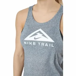 Nike Dri-fit Women's Trail Run Dk Grey Heather/white