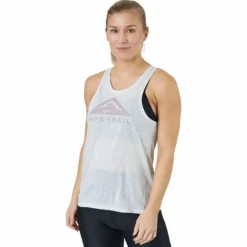 Nike Dri-fit Women's Trail Run Lt Smoke Grey/grey Fog/htr/plu