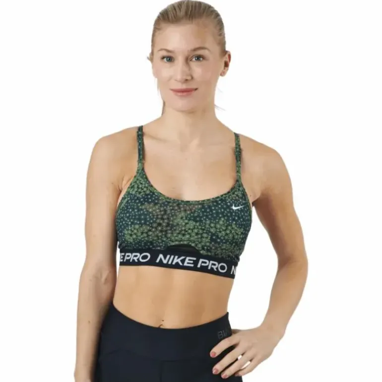 Nike Pro Dri-fit Indy Women's Treeline/black/black/white