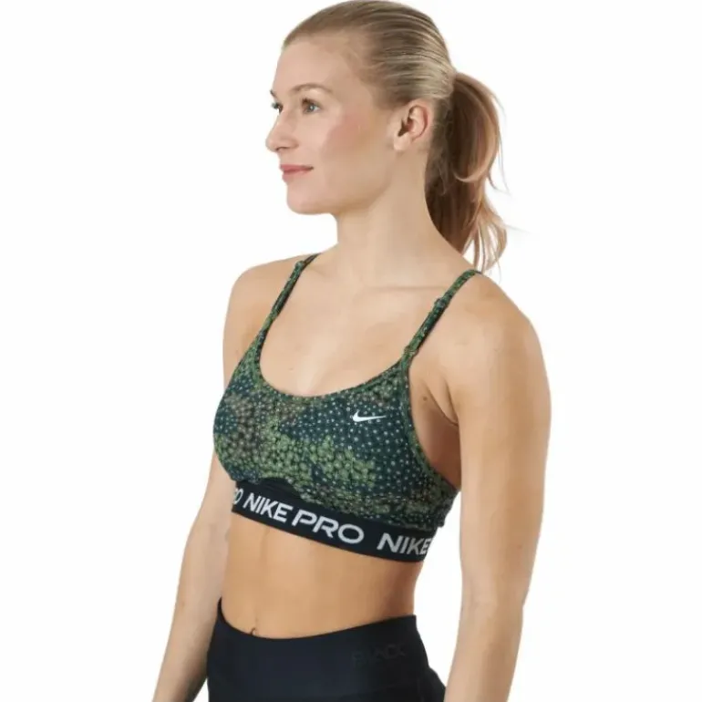 Nike Pro Dri-fit Indy Women's Treeline/black/black/white