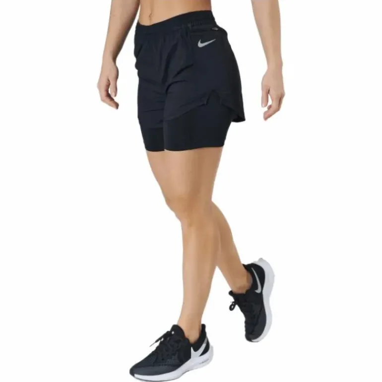 Nike Tempo Luxe Women's 2-in-1 Black/black/reflective Silv