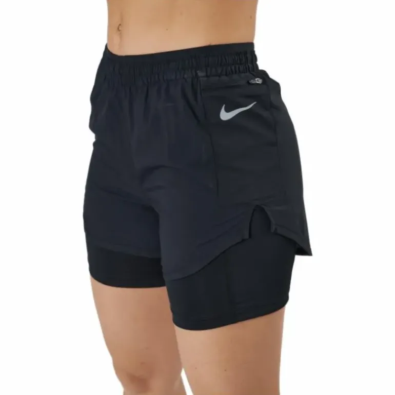 Nike Tempo Luxe Women's 2-in-1 Black/black/reflective Silv