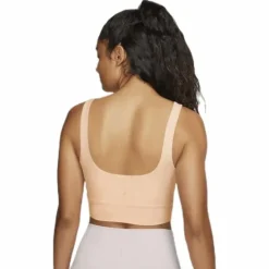 Nike Yoga Luxe Crop Top Orange