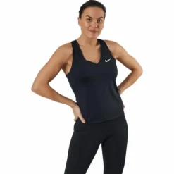 NikeCourt Victory Women's Tennis Tank BLACK/WHITE