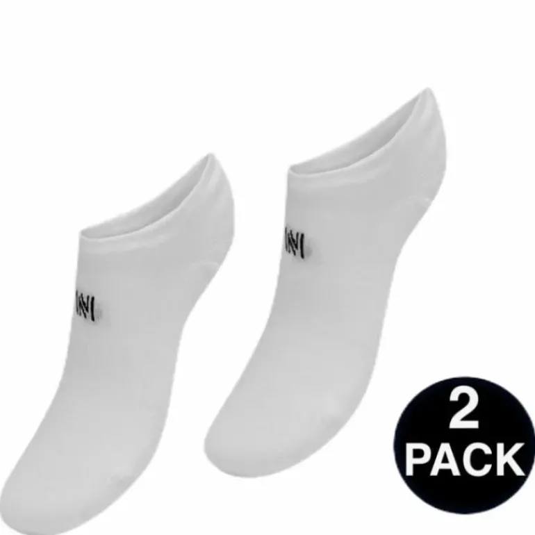 No Show Socks - Leo 2-Pack White