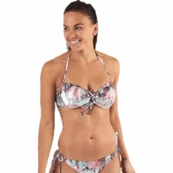 Noelle Bikini Bandeau Beige