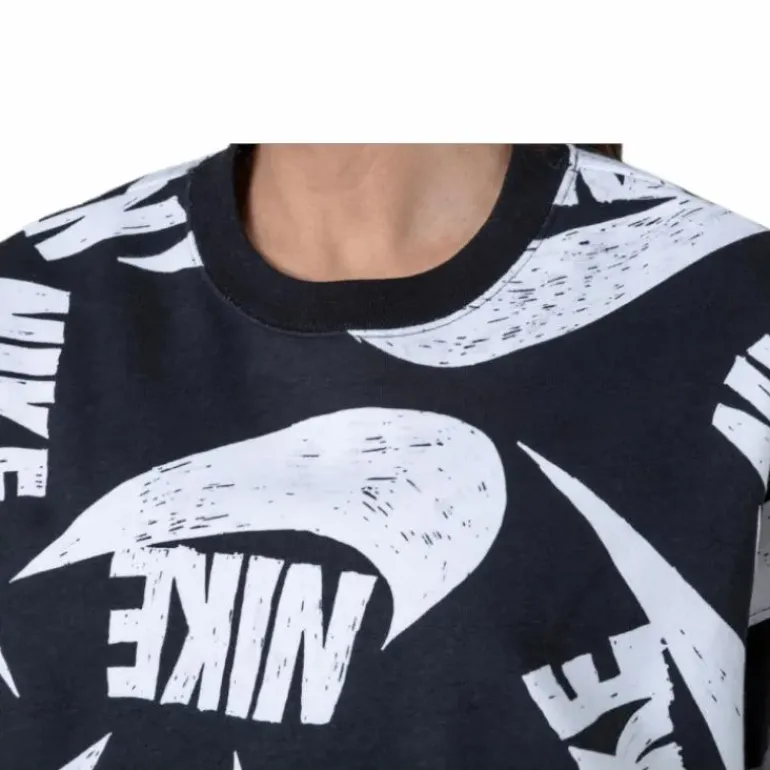 Nsw Fleece Crew Black