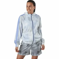 Nsw Icn Clsh Jkt Mesh Aop White