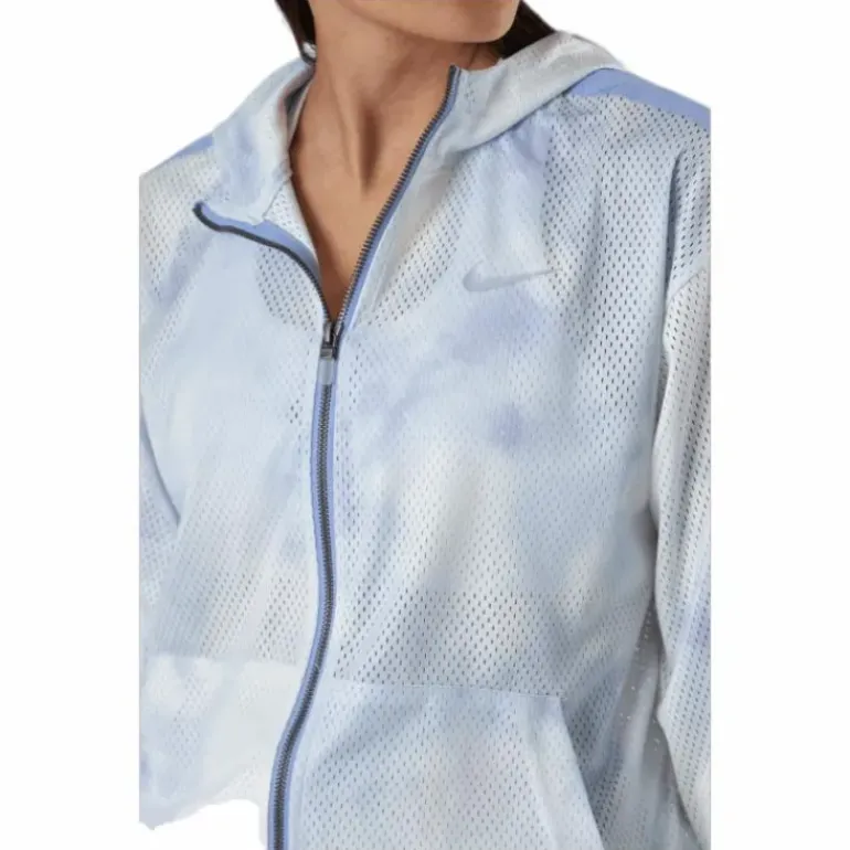 Nsw Icn Clsh Jkt Mesh Aop White