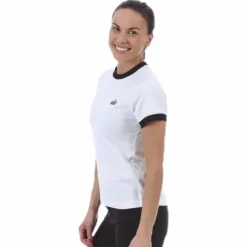 NSW SS Top Ringer White/Black
